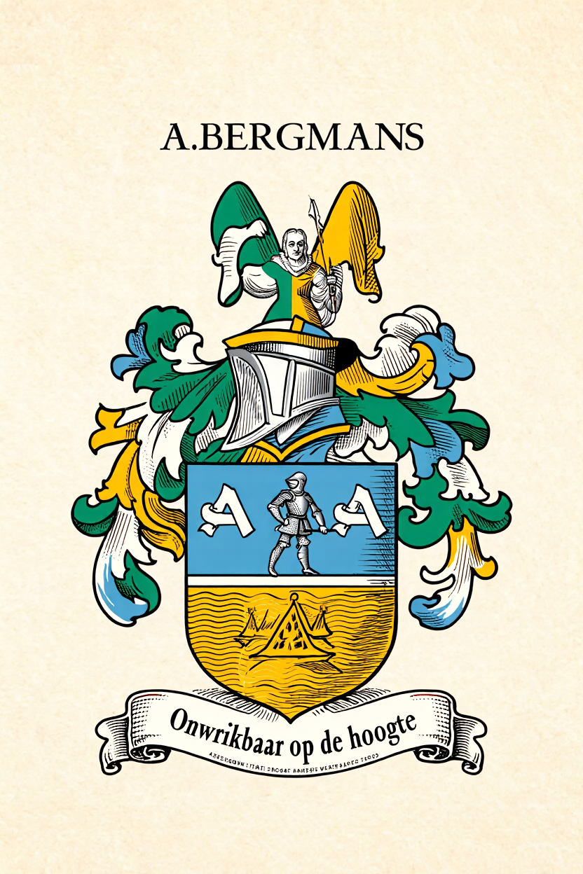 Familiewapen van de achternaam A.BERGMANS
