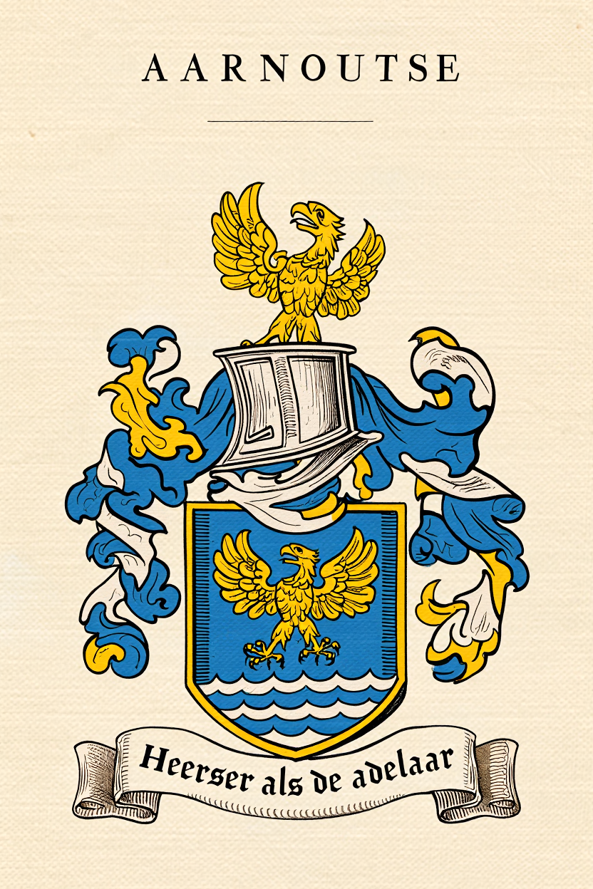 Familiewapen van de achternaam AARNOUTSE