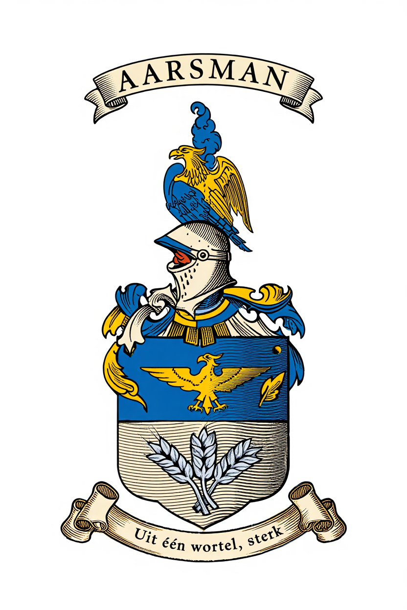 Familiewapen van de achternaam AARSMAN