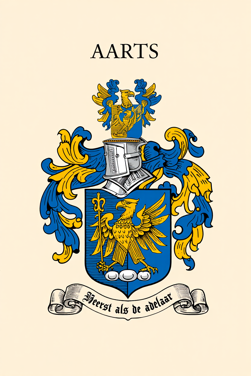 Familiewapen van de achternaam AARTS
