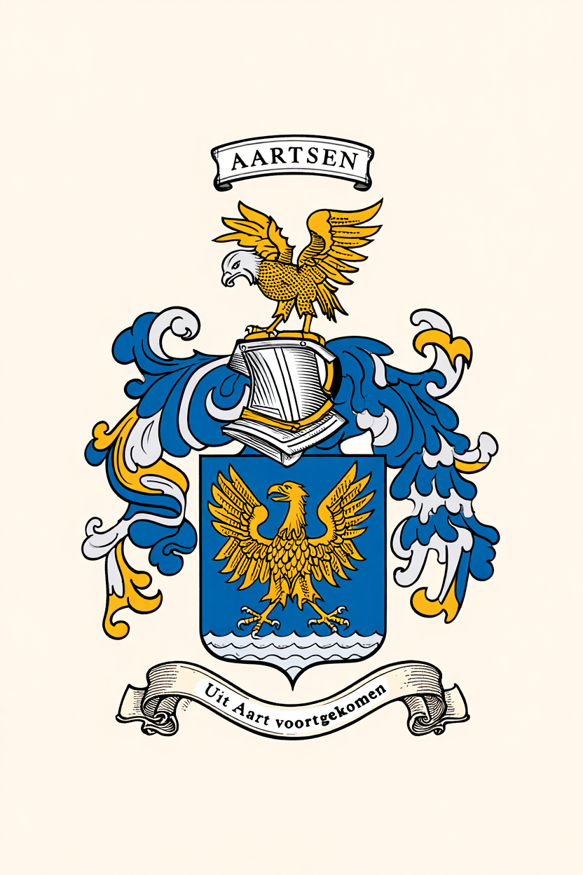 Familiewapen van de achternaam AARTSEN