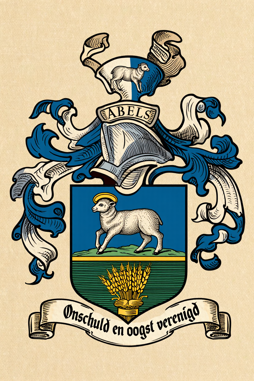 Familiewapen van de achternaam ABELS