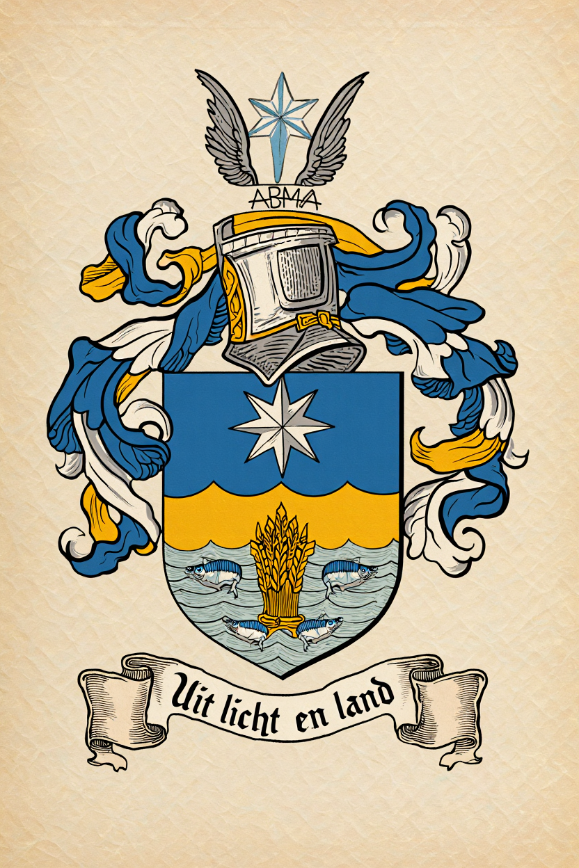 Familiewapen van de achternaam ABMA