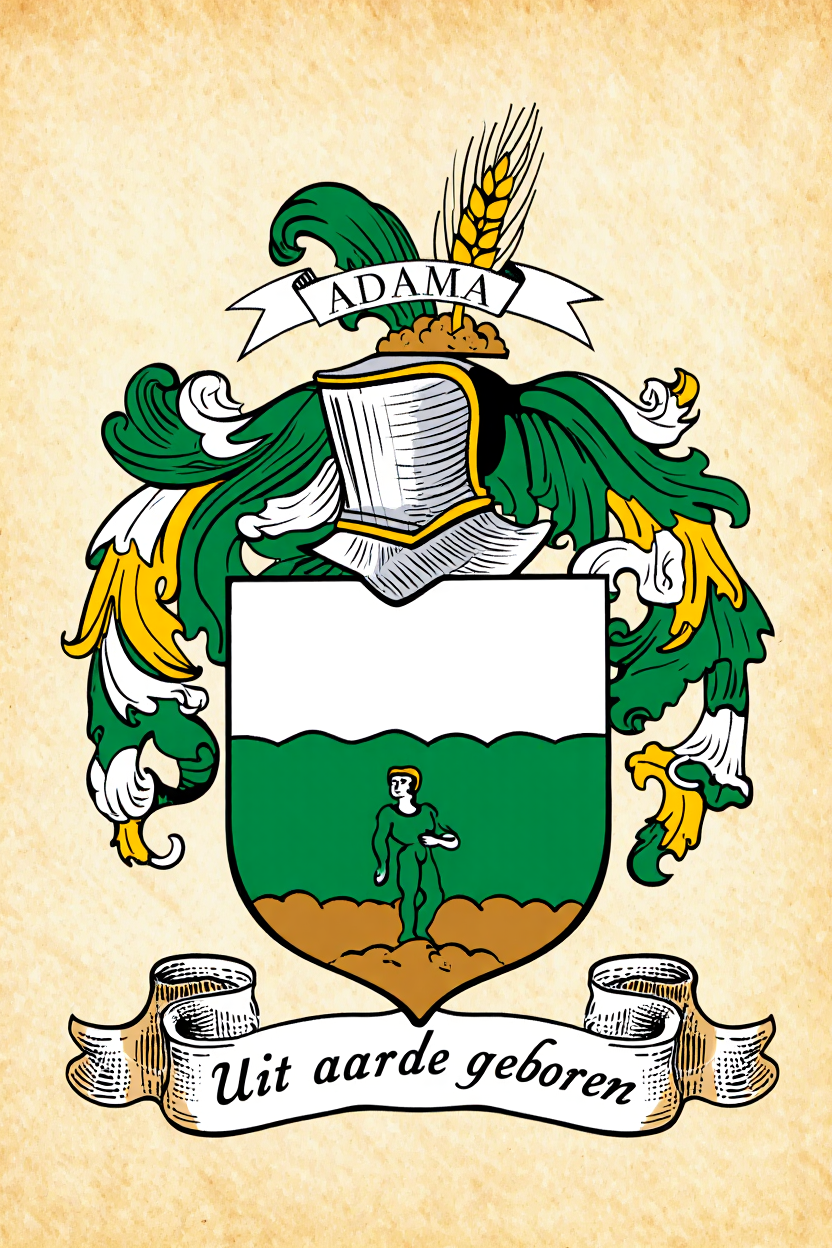 Familiewapen van de achternaam ADAMA
