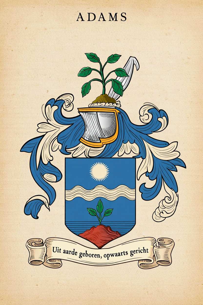 Familiewapen van de achternaam ADAMS