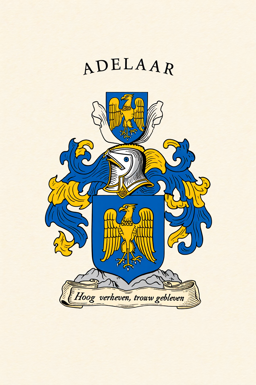 Familiewapen van de achternaam ADELAAR