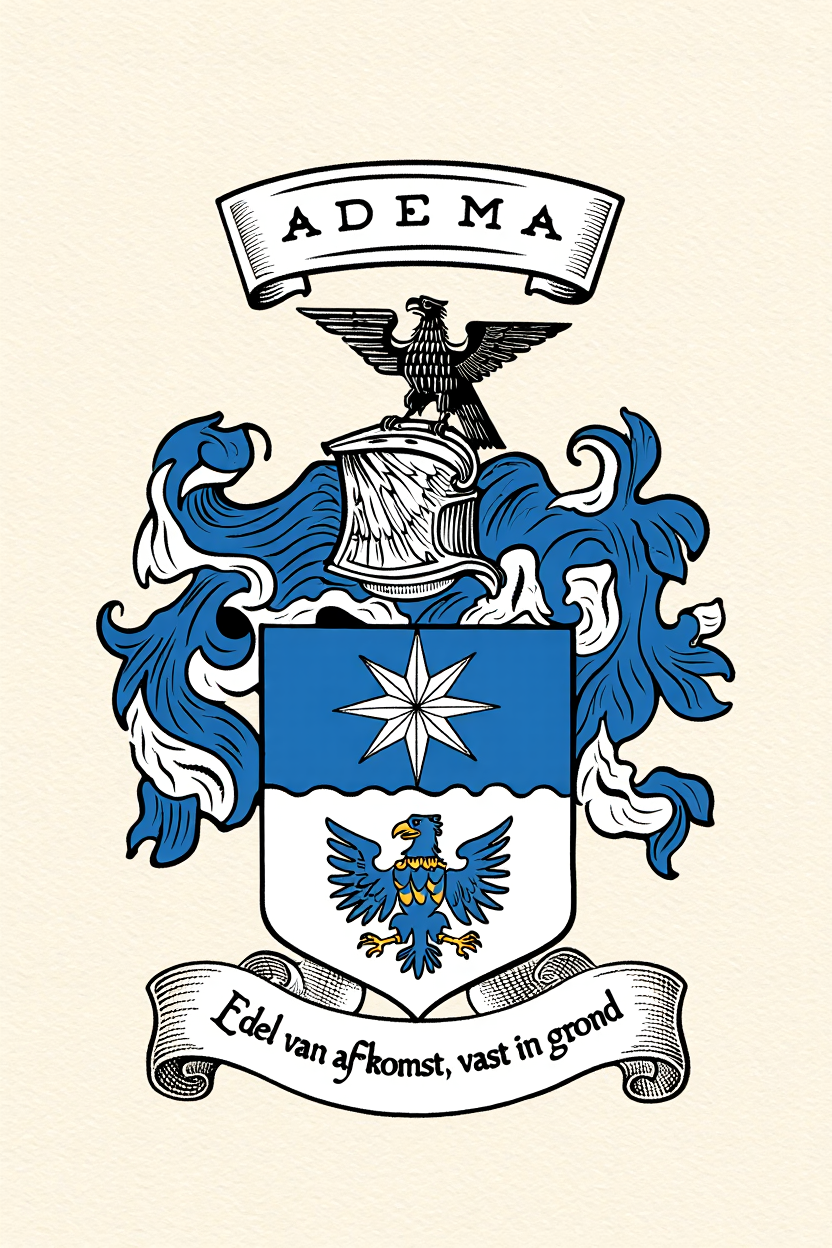 Familiewapen van de achternaam ADEMA