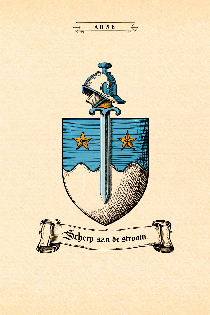 Familiewapen van de achternaam AHNE