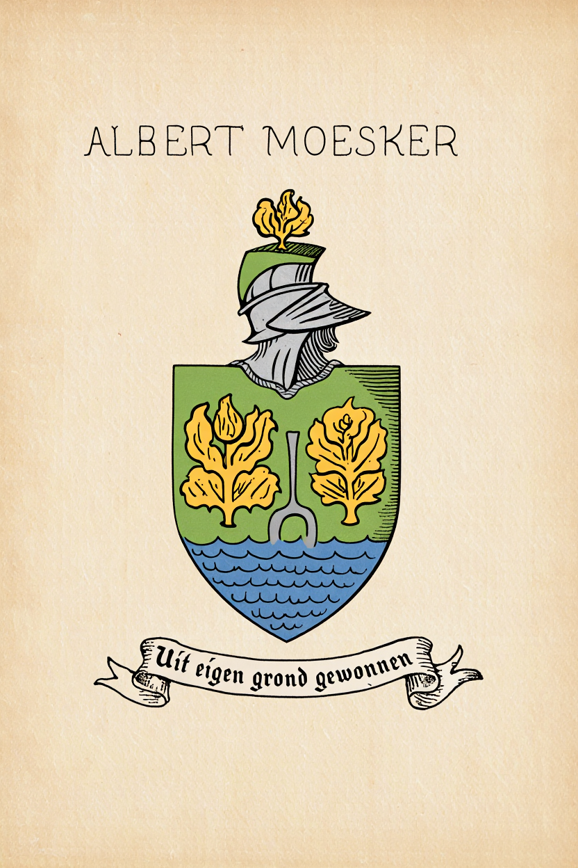 Familiewapen van de achternaam ALBERT MOESKER
