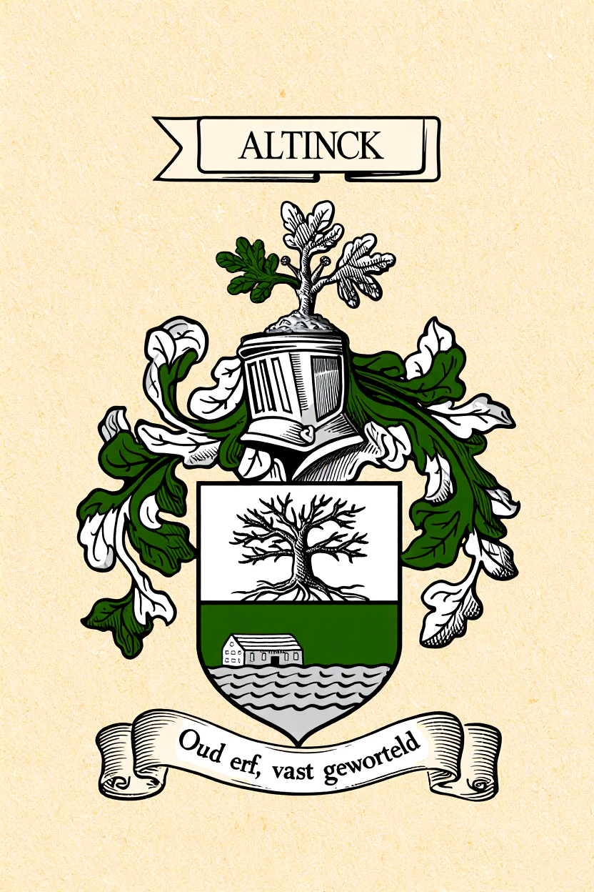 Familiewapen van de achternaam ALTINCK
