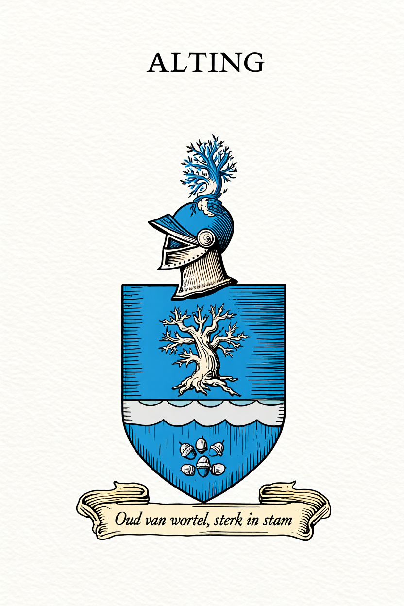Familiewapen van de achternaam ALTING