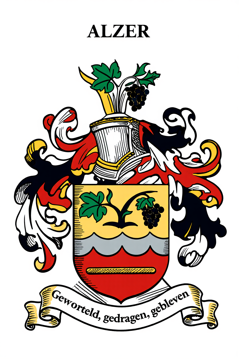 Familiewapen van de achternaam ALZER