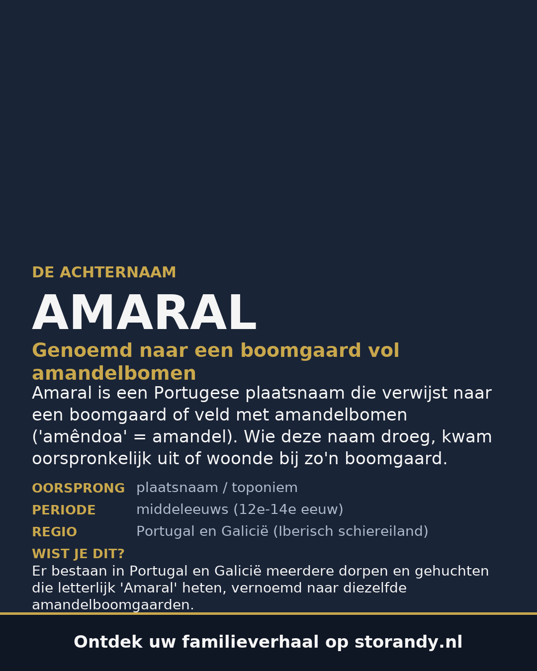 Familiewapen van de achternaam AMARAL
