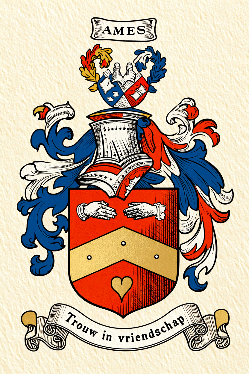 Familiewapen van de achternaam AMES