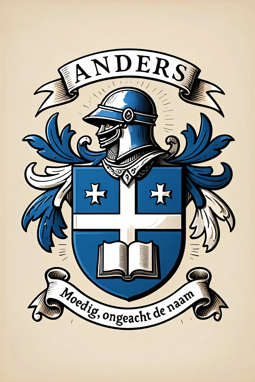Familiewapen van de achternaam ANDERS