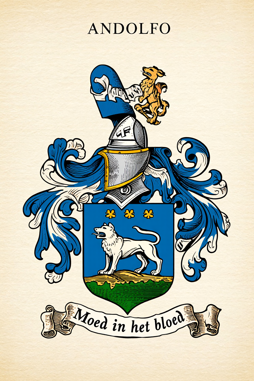 Familiewapen van de achternaam ANDOLFO