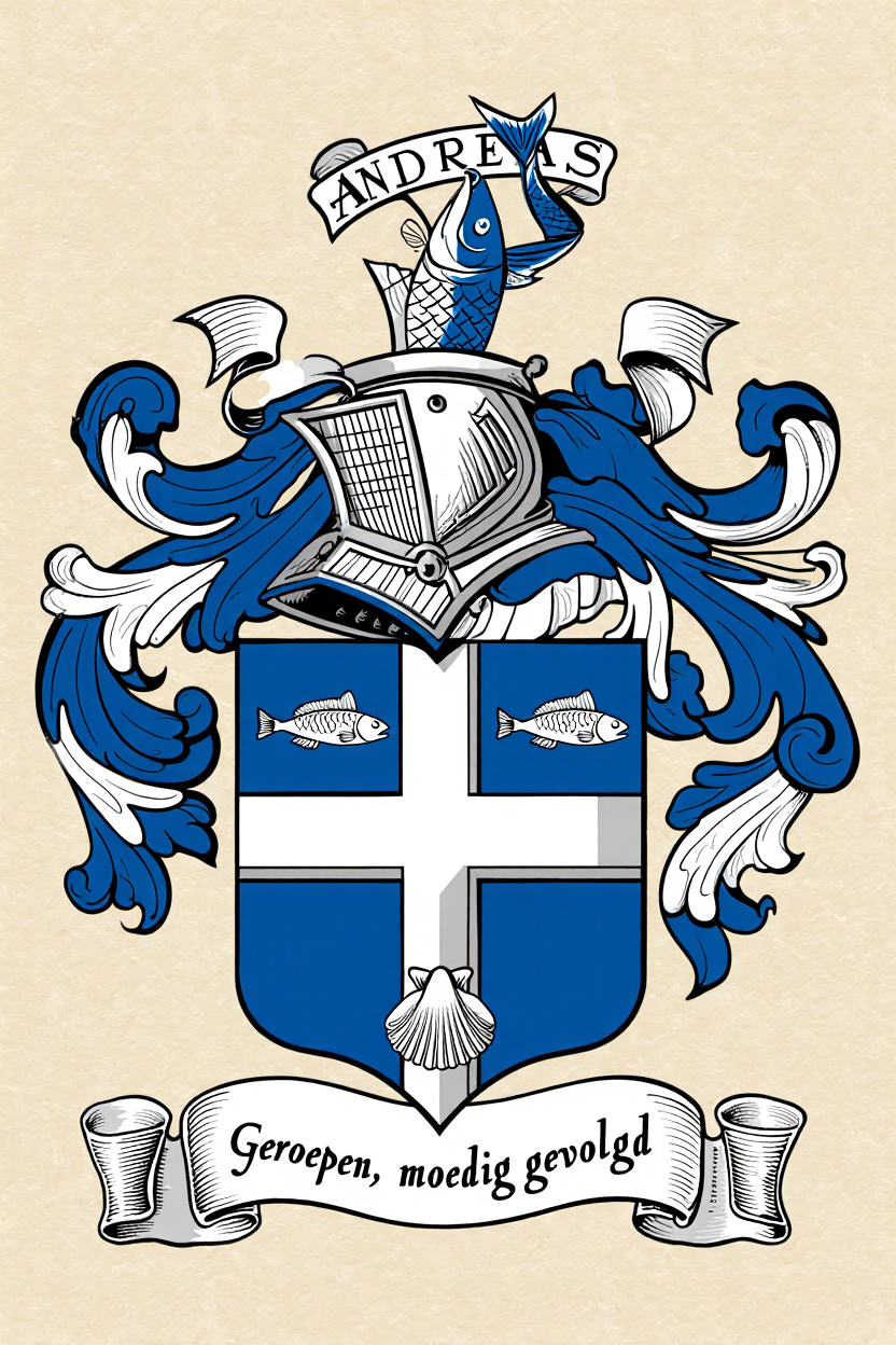 Familiewapen van de achternaam ANDREAS