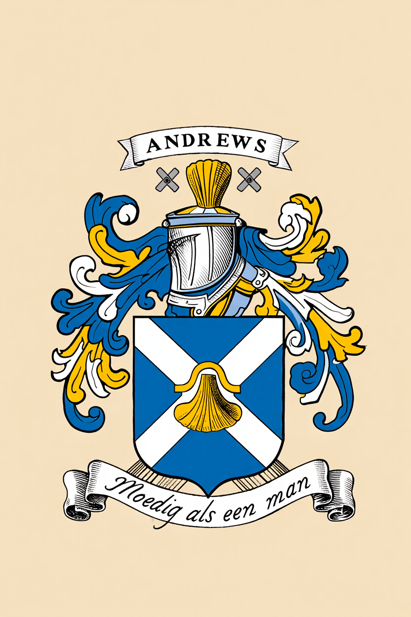 Familiewapen van de achternaam ANDREWS