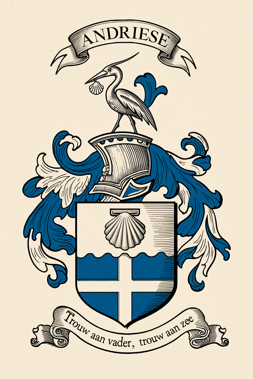 Familiewapen van de achternaam ANDRIESE