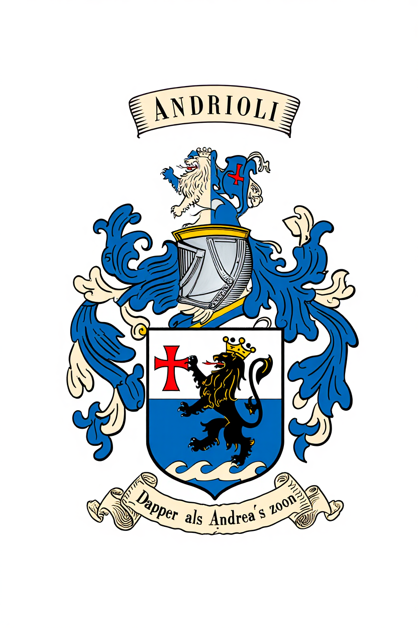 Familiewapen van de achternaam ANDRIOLI