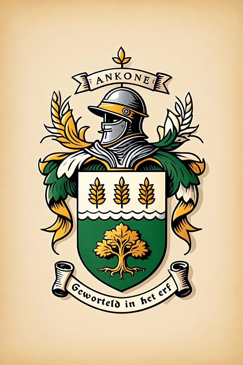 Familiewapen van de achternaam ANKONE