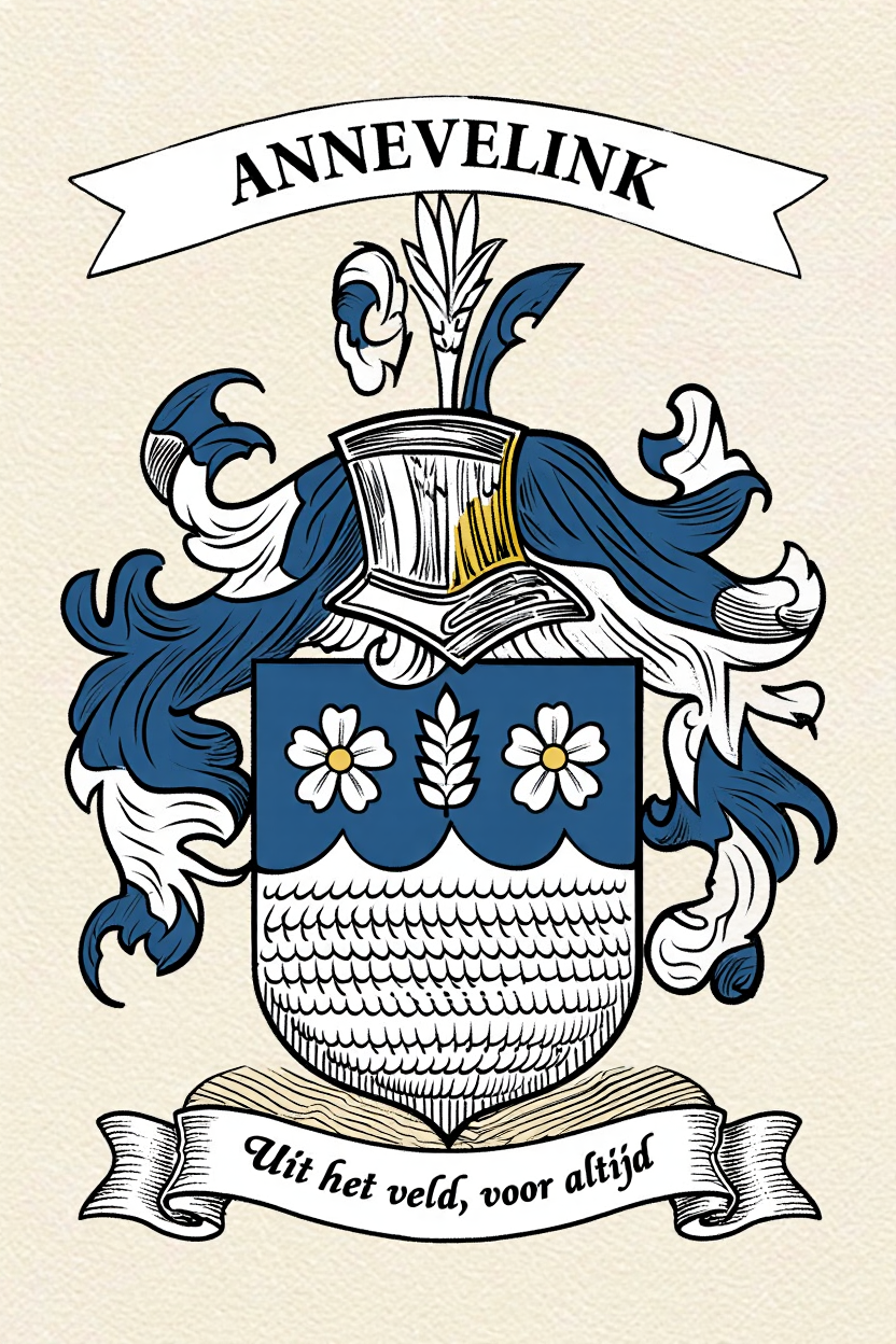 Familiewapen van de achternaam ANNEVELINK