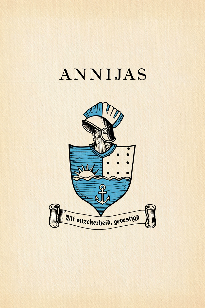 Familiewapen van de achternaam ANNIJAS (vergrendeld)
