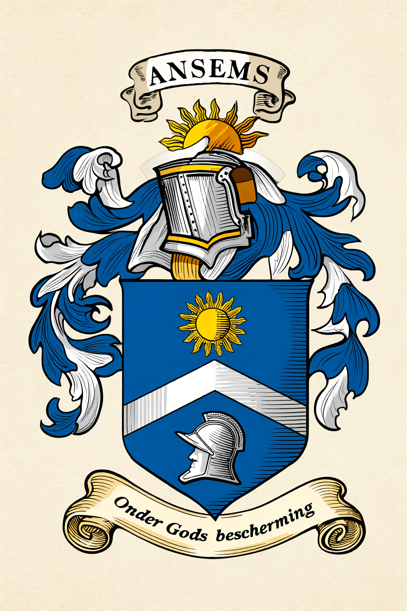 Familiewapen van de achternaam ANSEMS