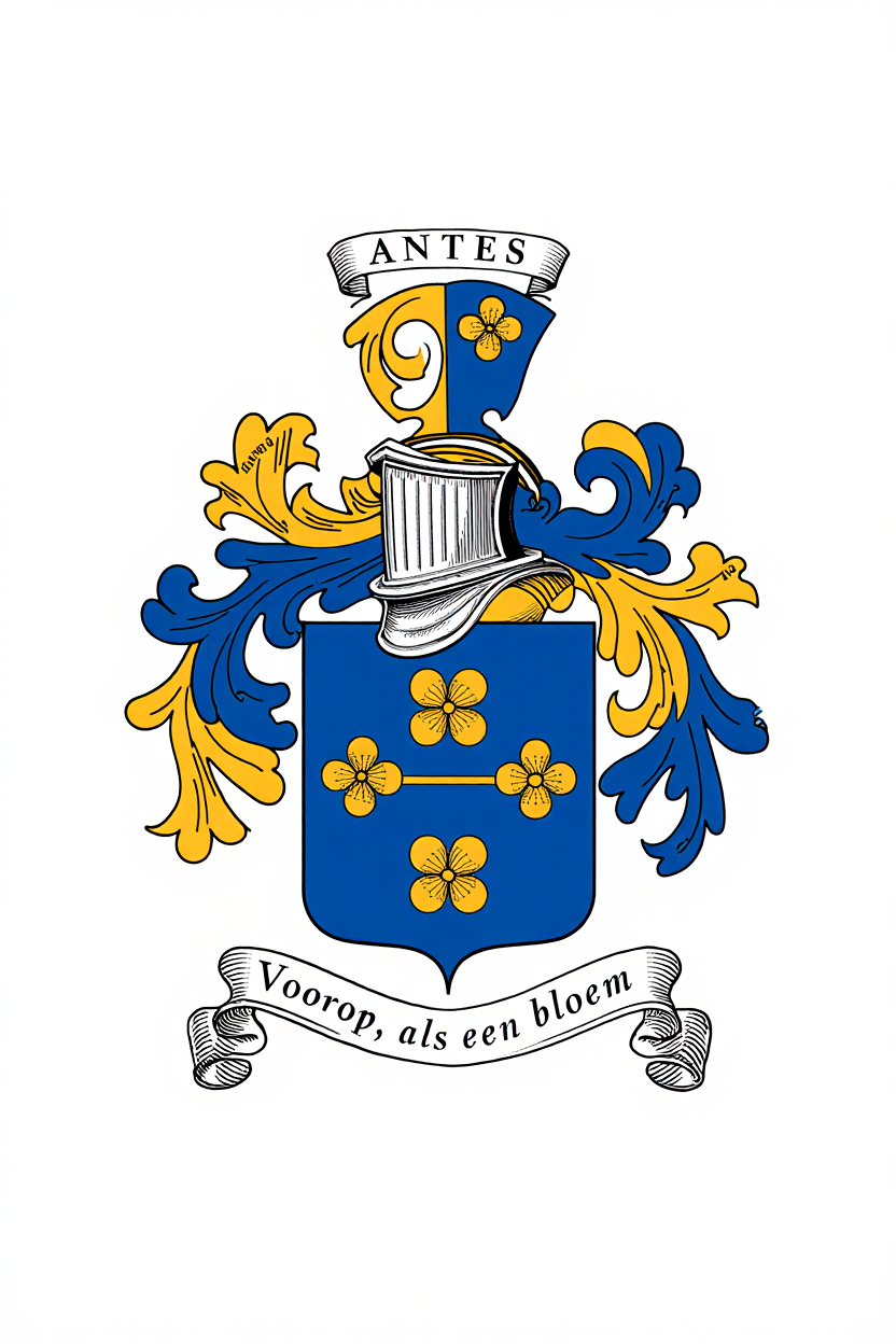 Familiewapen van de achternaam ANTES