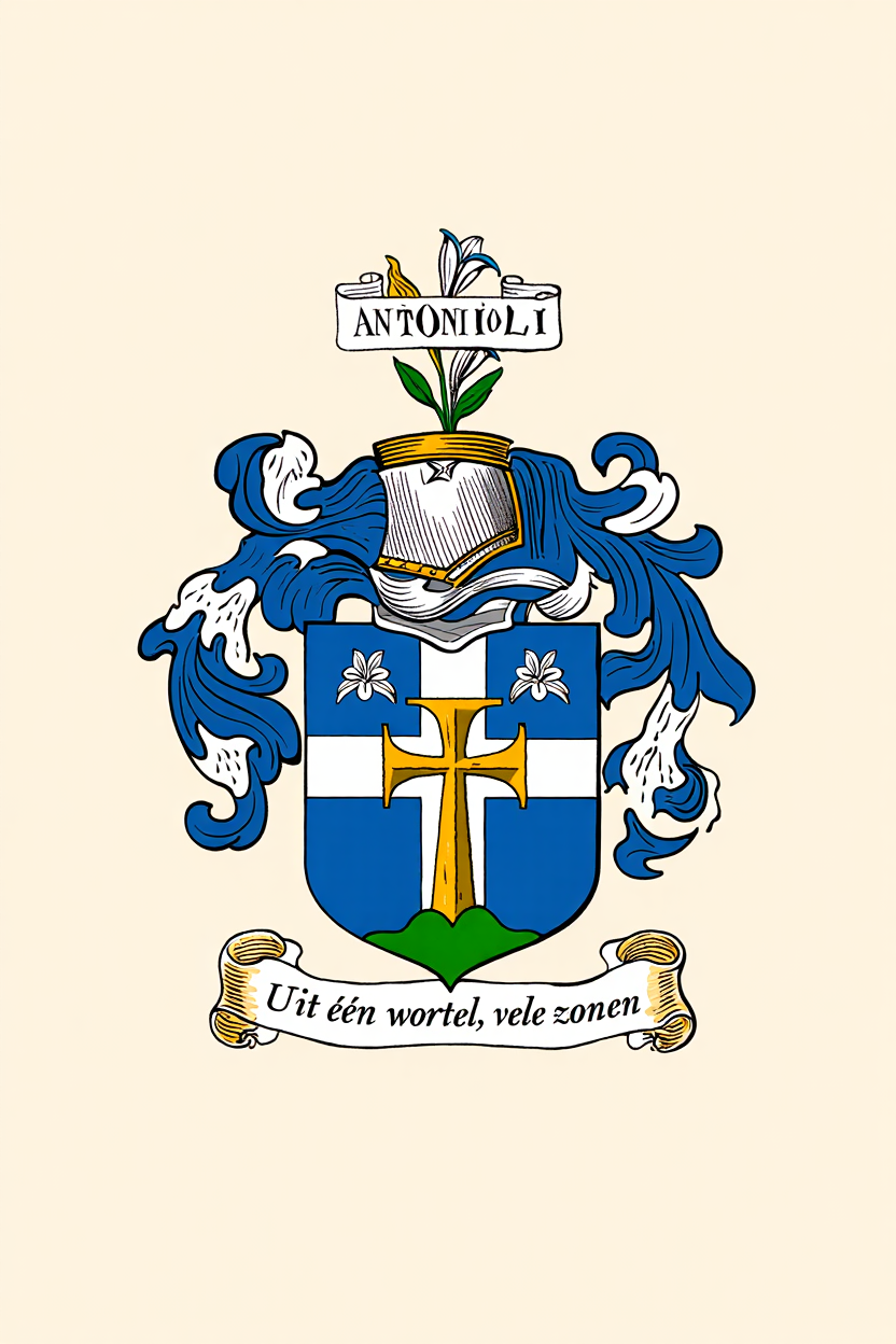 Familiewapen van de achternaam ANTONIOLI