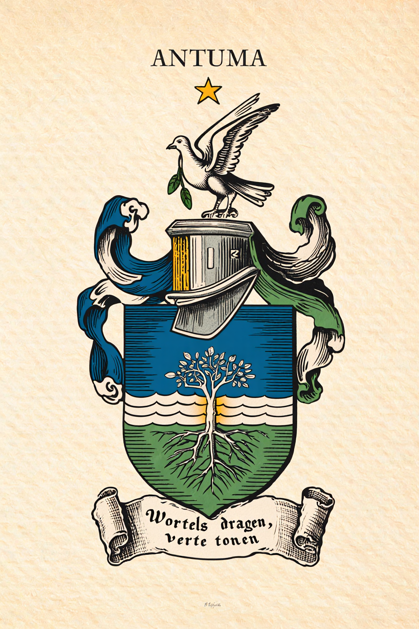 Familiewapen van de achternaam ANTUMA