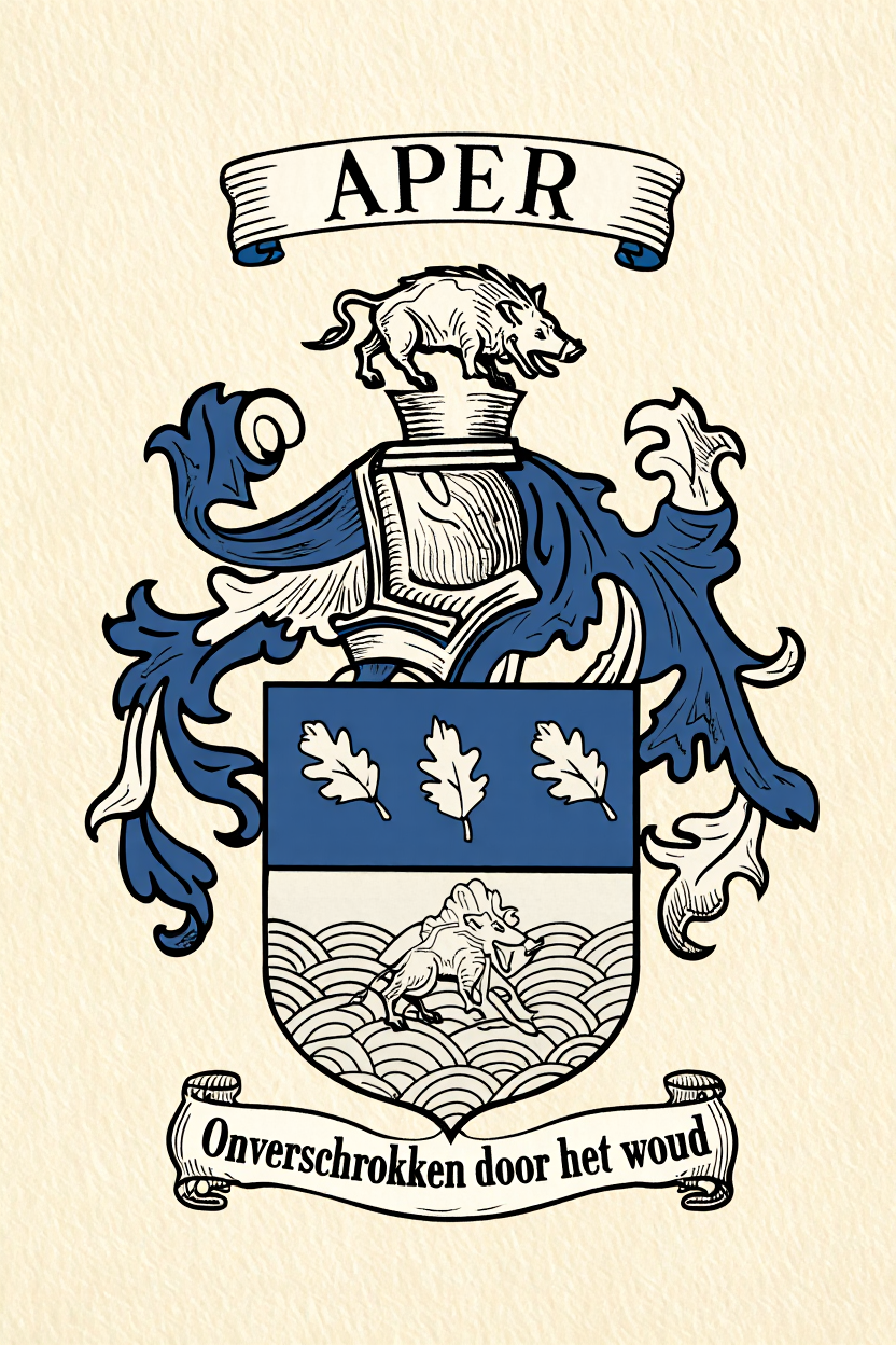 Familiewapen van de achternaam APER