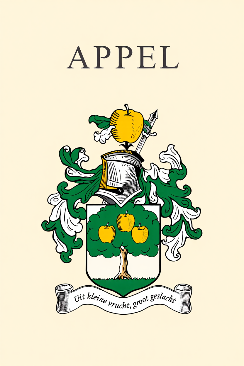 Familiewapen van de achternaam APPEL