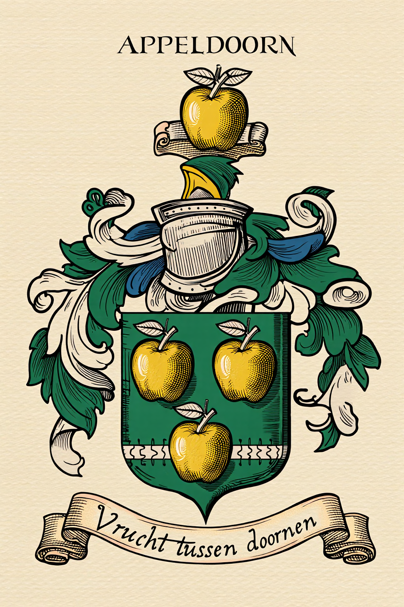 Familiewapen van de achternaam APPELDOORN