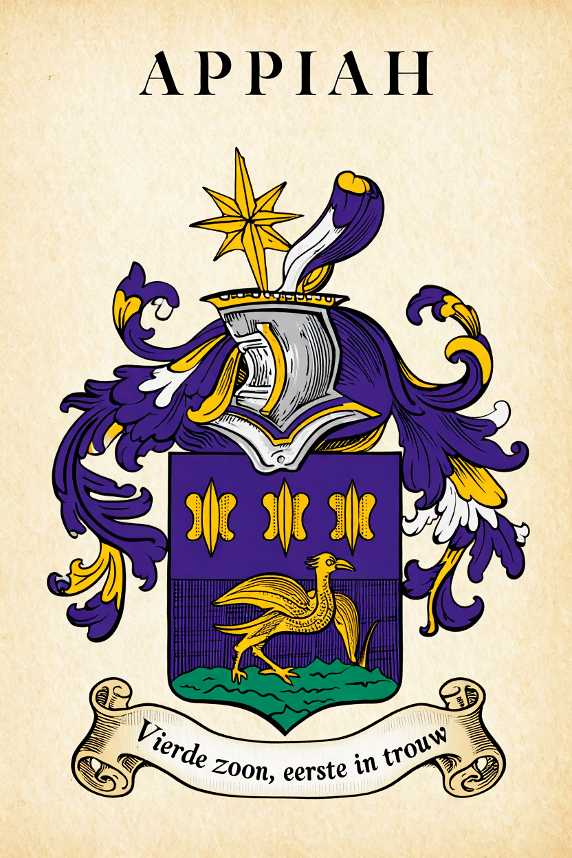 Familiewapen van de achternaam APPIAH