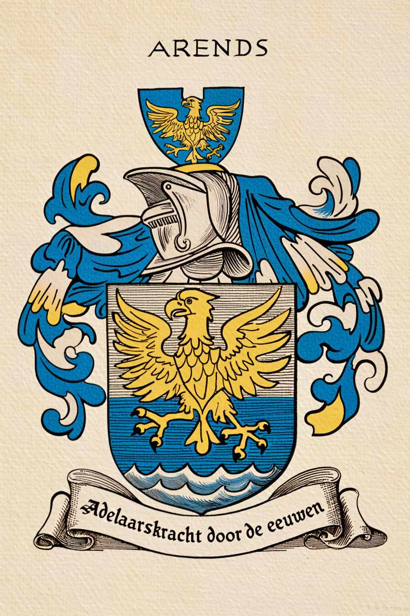 Familiewapen van de achternaam ARENDS