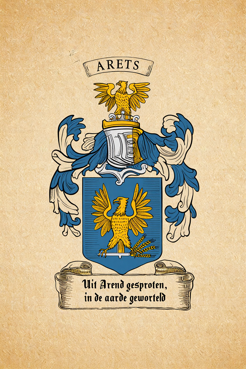 Familiewapen van de achternaam ARETS