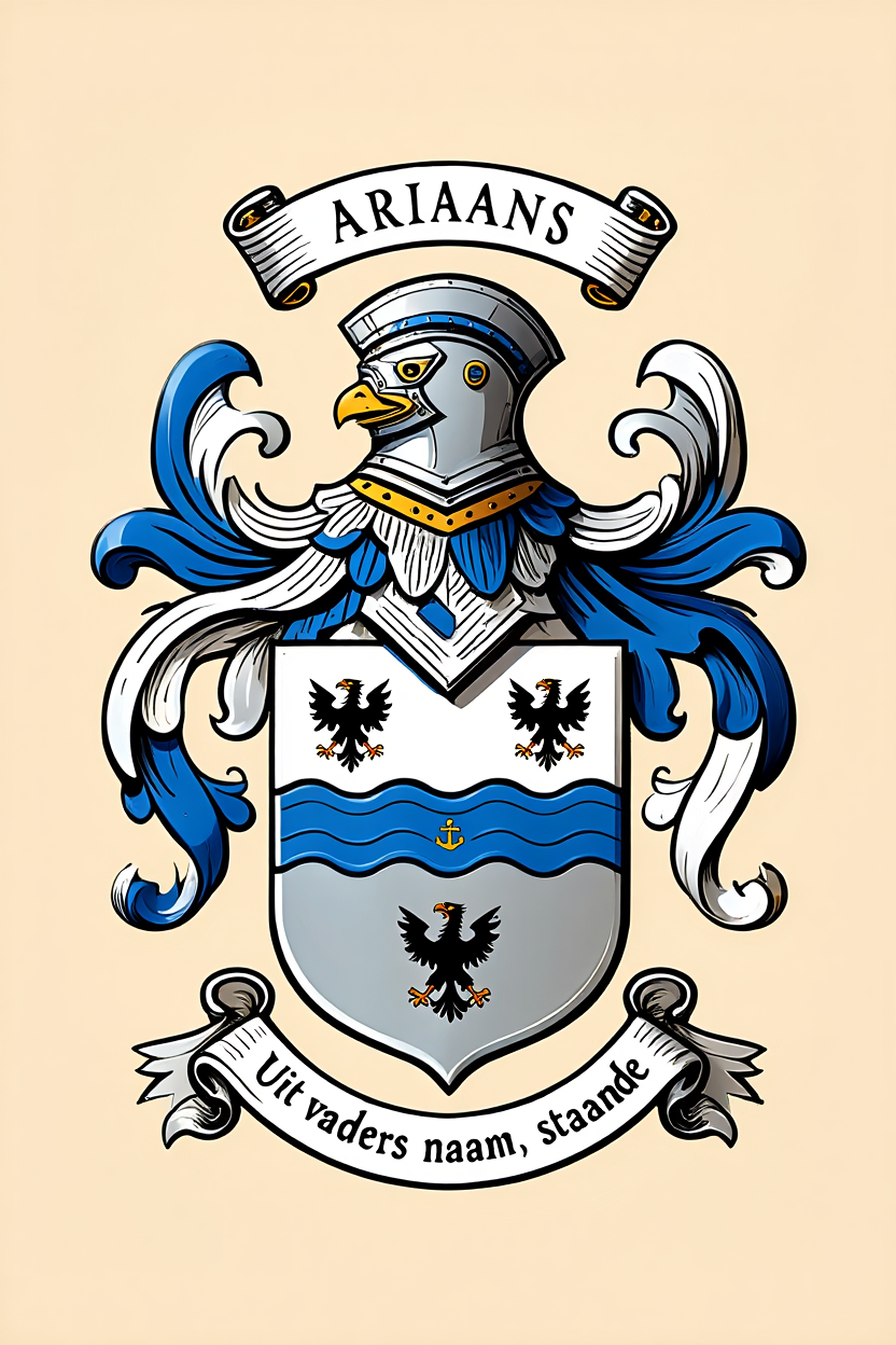Familiewapen van de achternaam ARIAANS