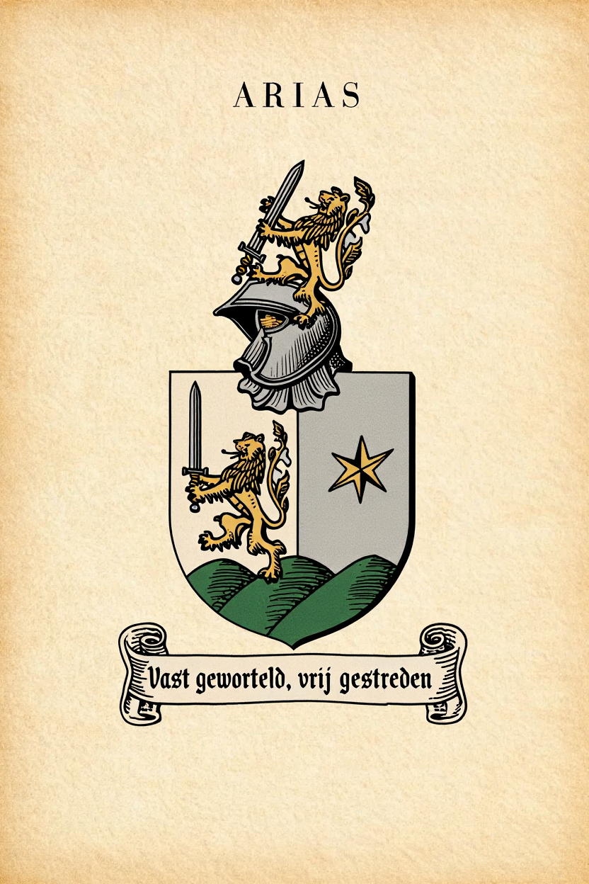 Familiewapen van de achternaam ARIAS