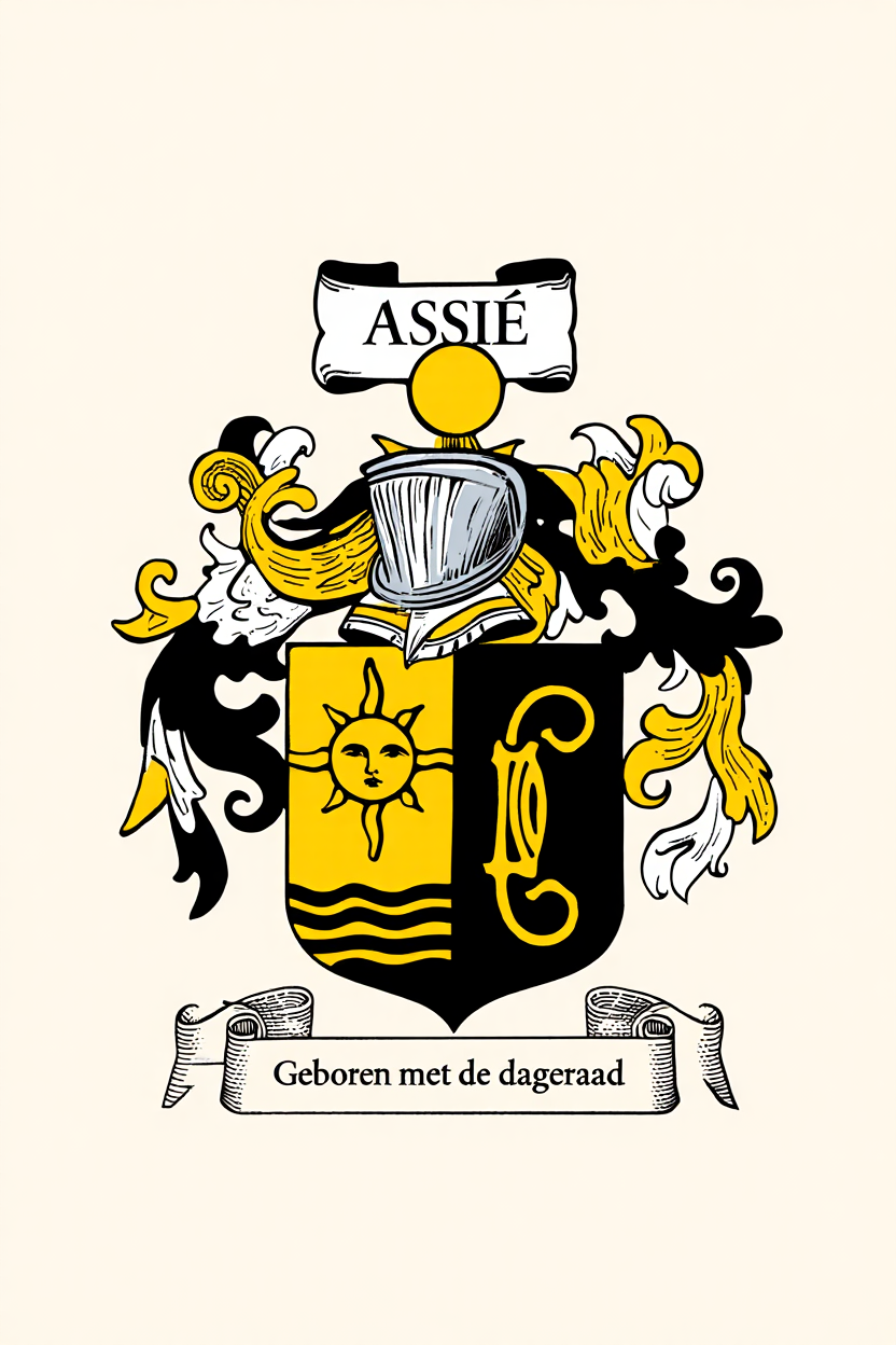 Familiewapen van de achternaam ASSIÉ