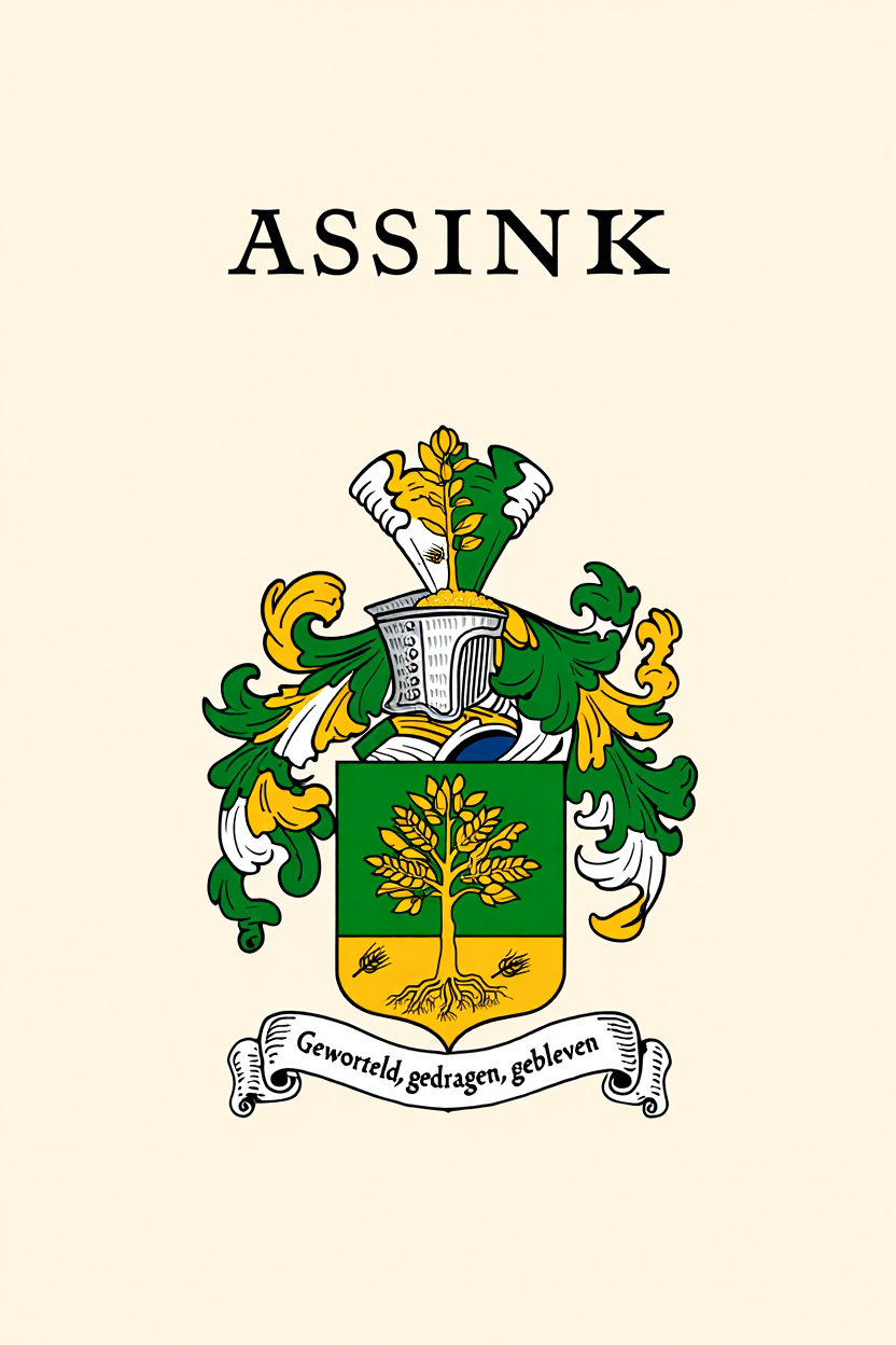 Familiewapen van de achternaam ASSINK