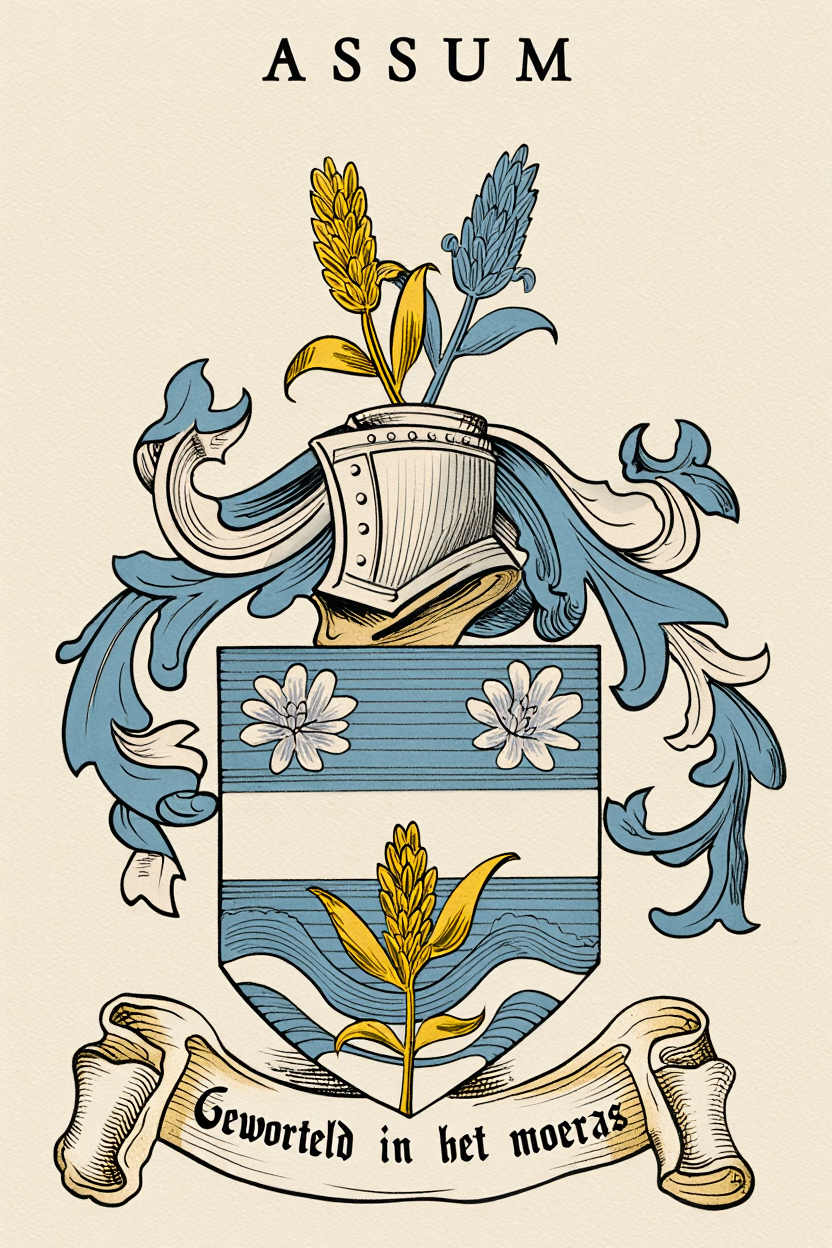Familiewapen van de achternaam ASSUM