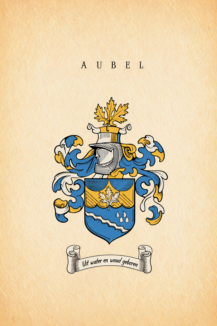 Familiewapen van de achternaam AUBEL
