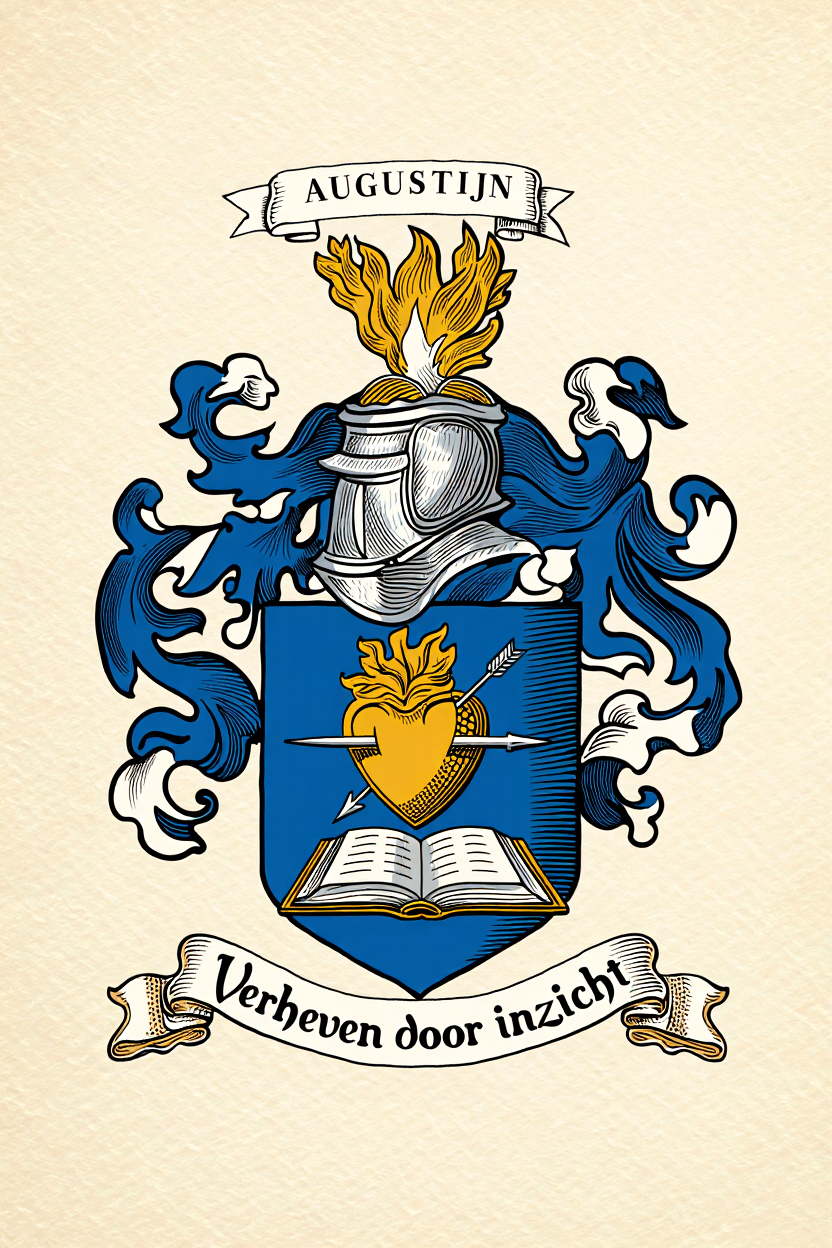 Familiewapen van de achternaam AUGUSTIJN