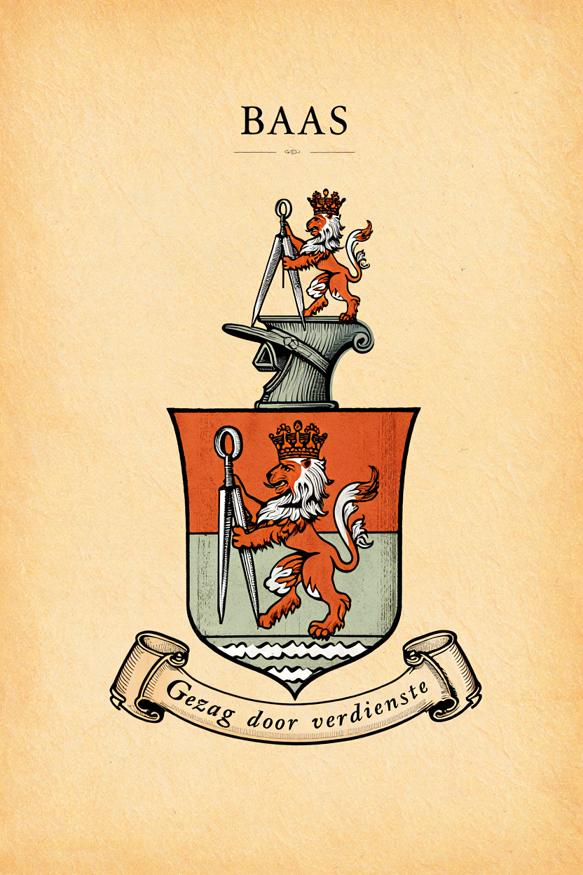 Familiewapen van de achternaam BAAS