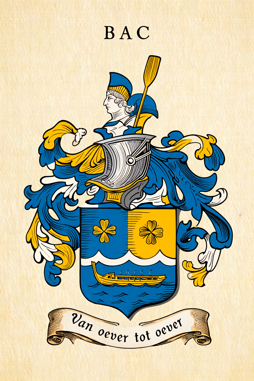 Familiewapen van de achternaam BAC
