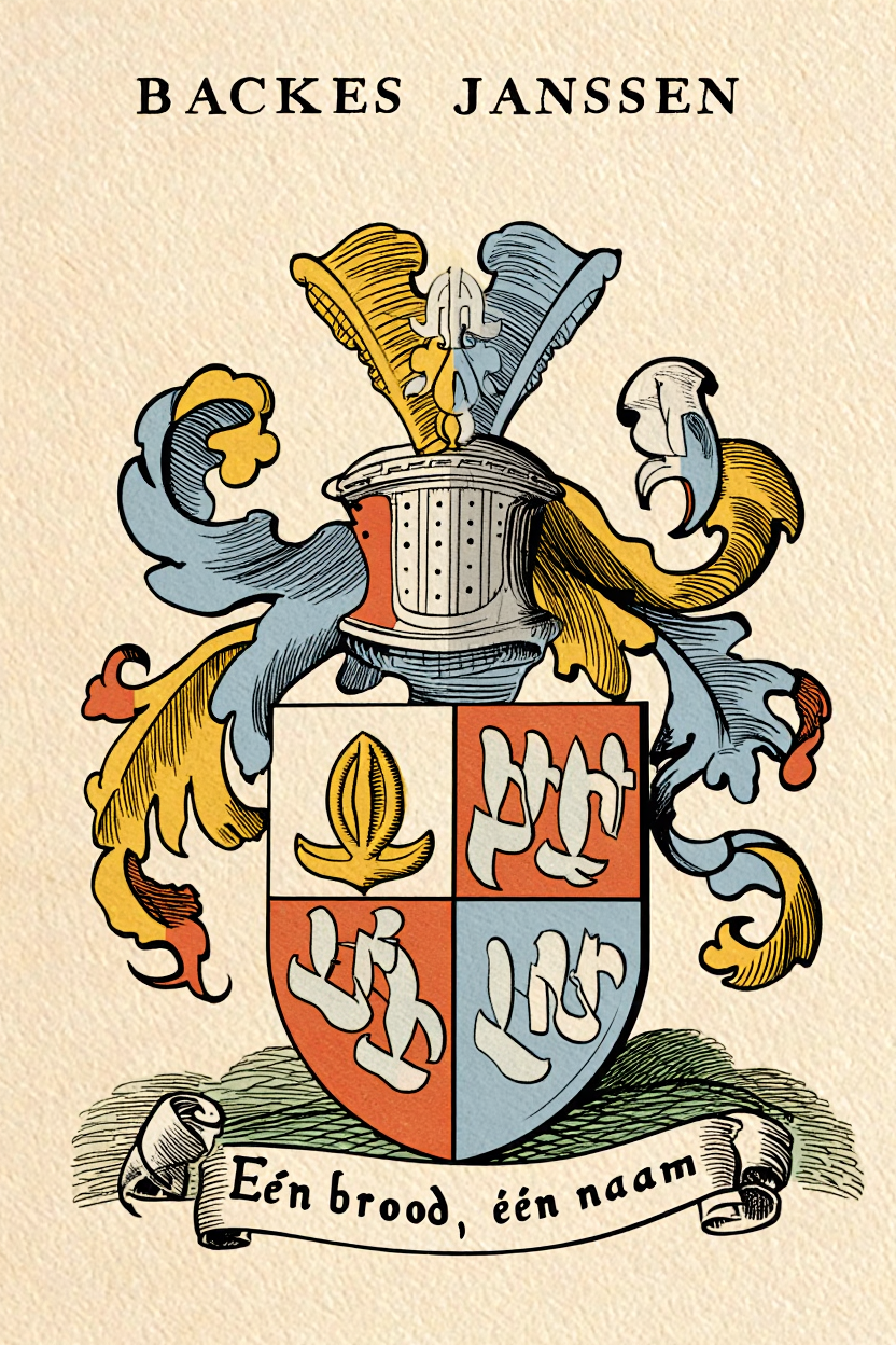 Familiewapen van de achternaam BACKES JANSSEN