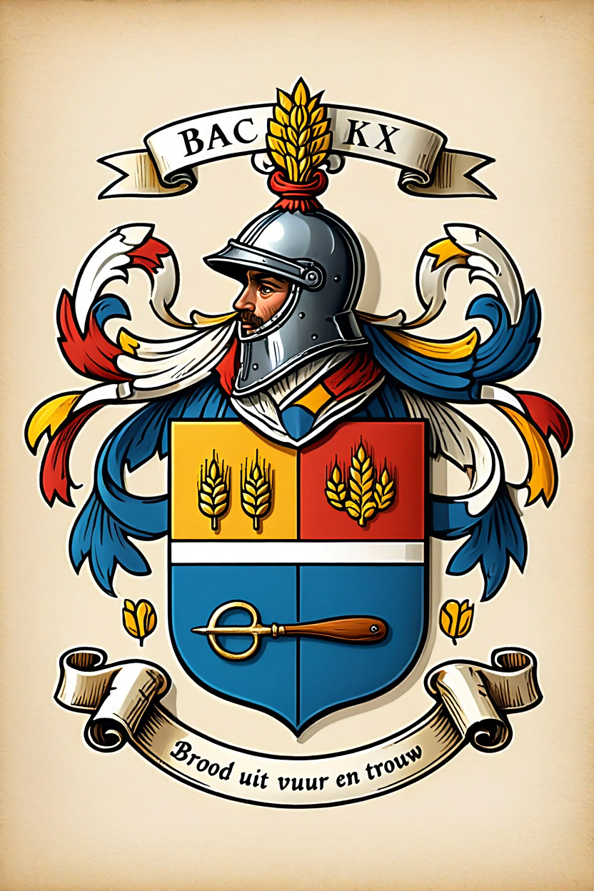 Familiewapen van de achternaam BACKX