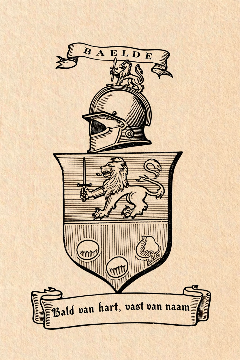 Familiewapen van de achternaam BAELDE