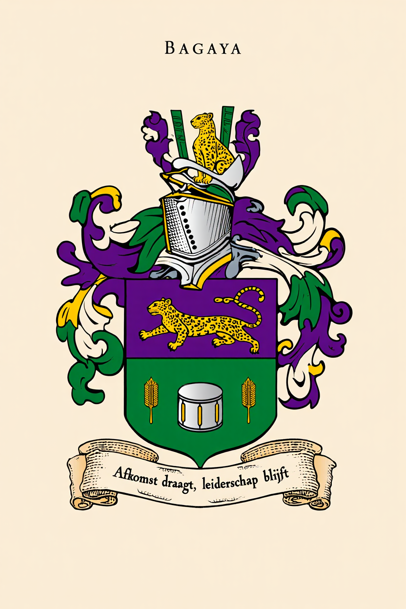 Familiewapen van de achternaam BAGAYA